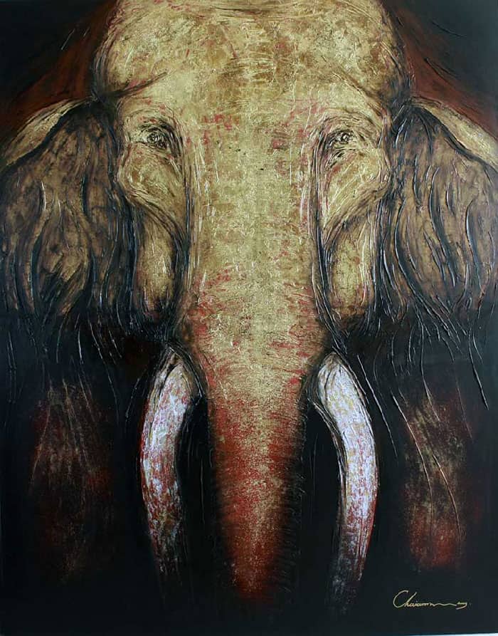artist-thai-chaiwan-thanyaudorn-painting-elephant-onarto-shop-700-2