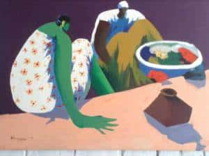 Burmese-painting-Neilson-Hays-Library-onarto