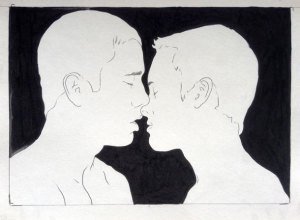 toot-yung-gallery-gang-bang-The-Kiss-Myrtille-Tibayrenc-2013