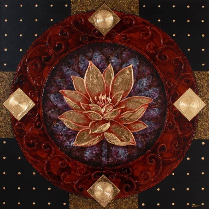 Art For Sale # Pinya # Flowers # Thai Lotus # 02
