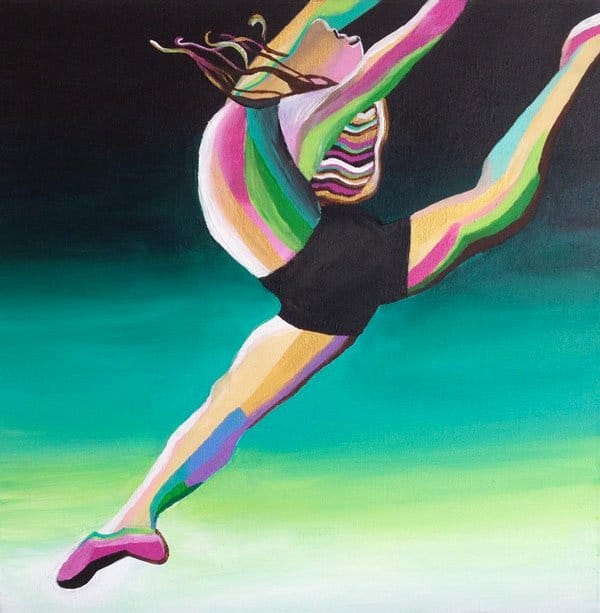 Swoosh by Amy Diener (2023) : Painting Acrylic on Canvas - SINGULART