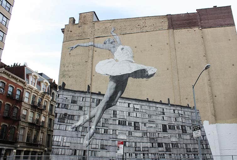 BSA Most Popular Murals of 2015 - Street Art - New York - Manhattan - Tribeca - JR