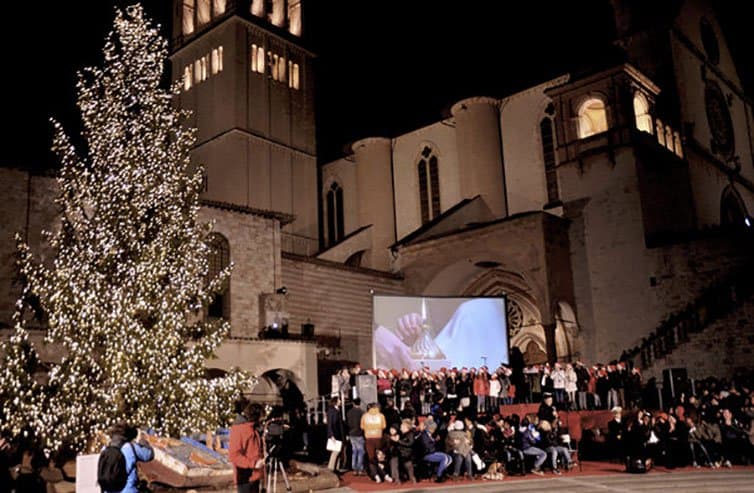 Creative Christmas Tree 2015 - Assisi - Italy