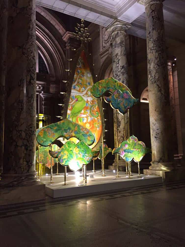 Creative Christmas Tree 2015 - Victoria and Albert Museum- 01 - London - England