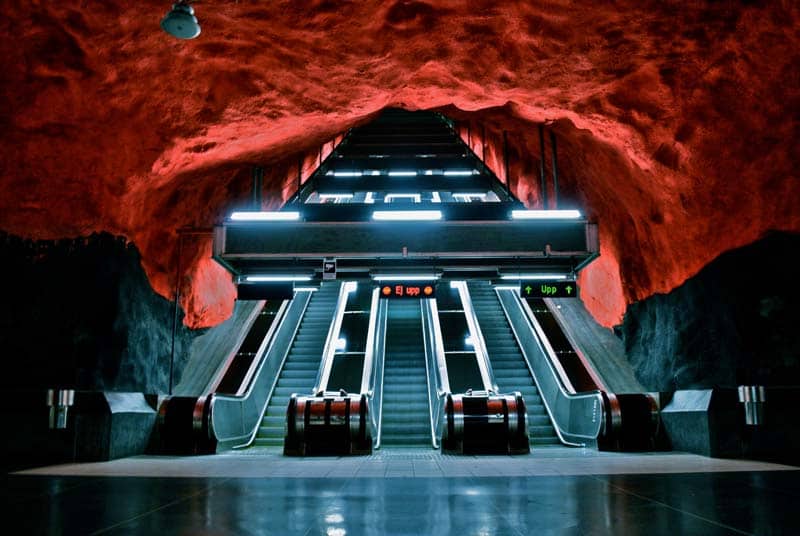 Inside Stockholm - Amazing Subway Stations 03