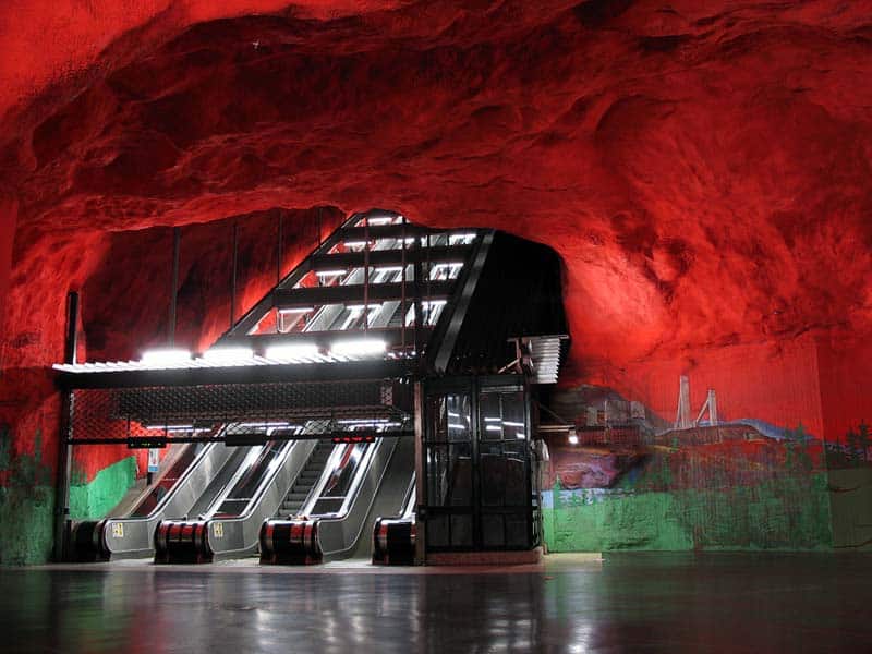 Inside Stockholm - Amazing Subway Stations 11