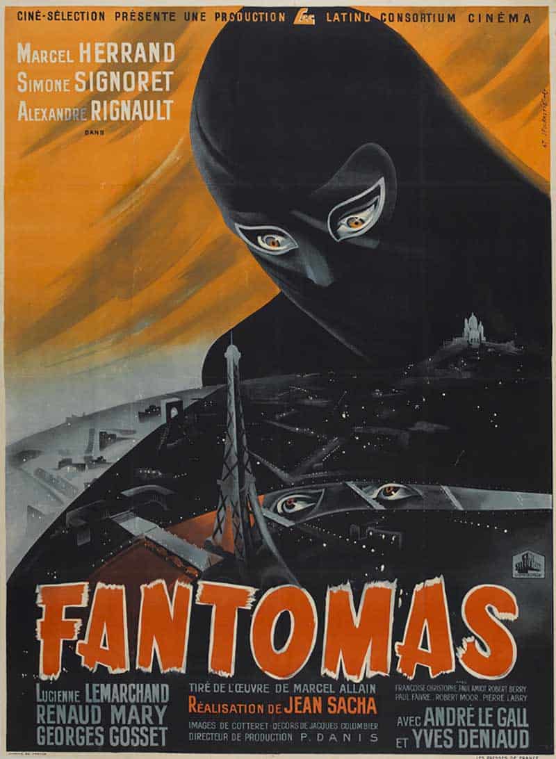 Inspiration – Vintage French Movie Posters - 03 Fantmas - 1947 - Cin Slection