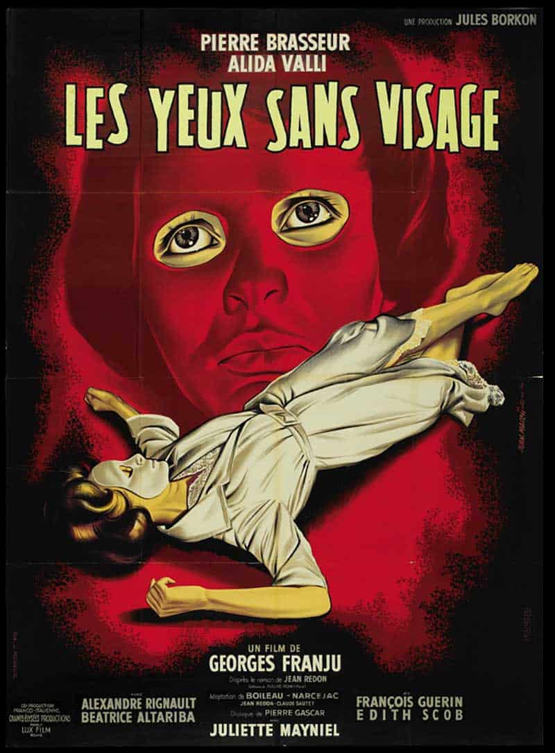 Inspiration – Vintage French Movie Posters - 07 Eyes Without a Face - 1960 - Lux Compagnie Cinmatographique de France