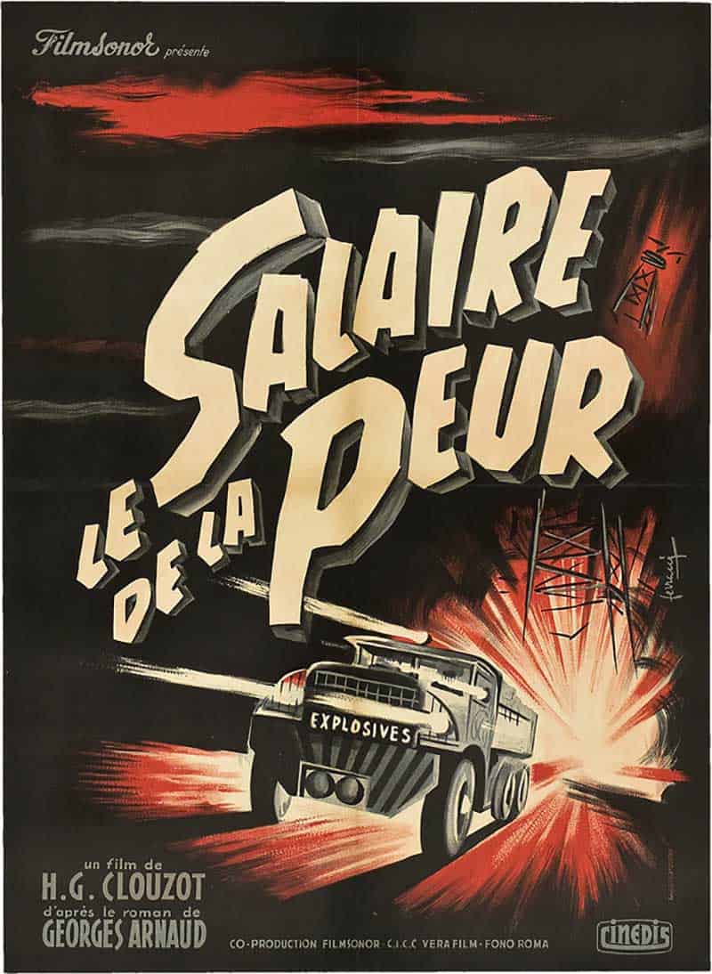 Inspiration – Vintage French Movie Posters - 12 Wages of Fear - 1953 - Rene Ferracci