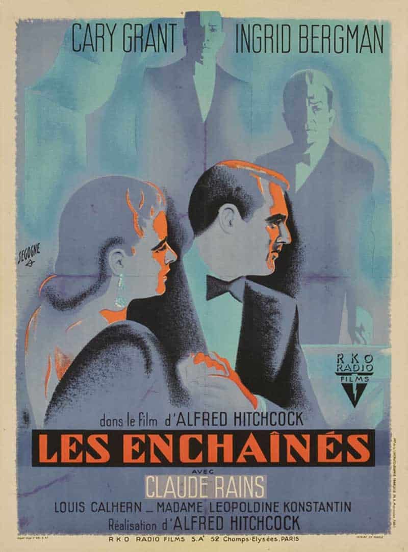 Inspiration – Vintage French Movie Posters - 15 Notorious - 1946 - Pierre Segogne