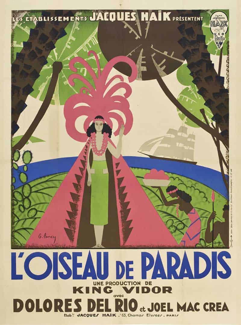 Inspiration – Vintage French Movie Posters - 21 Bird of Paradise - 1932 - RKO