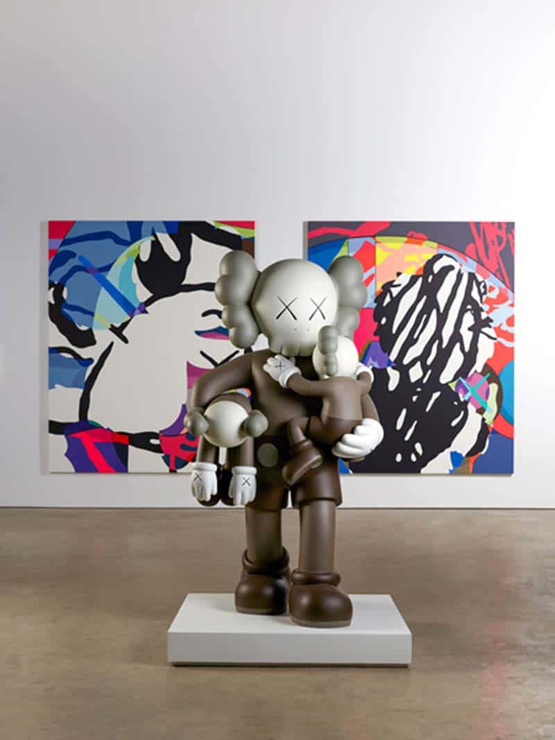 KAWS debut UK show 01