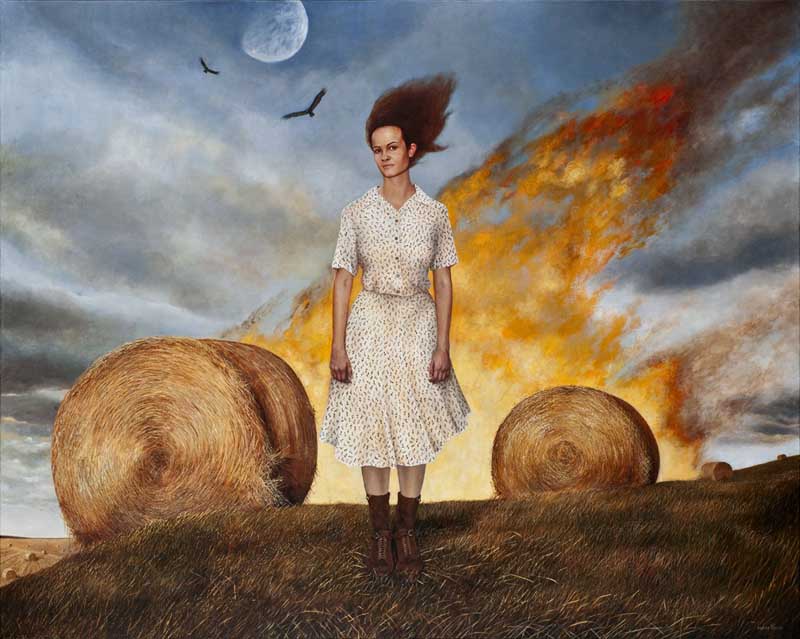 Andrea Kowch - Magic Realism - Midwestern Landscapes 01