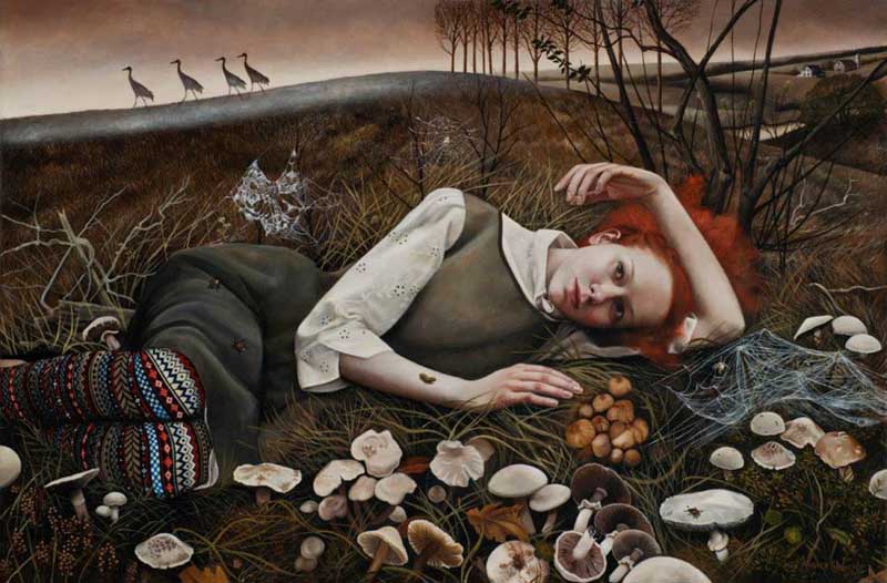 Andrea Kowch - Magic Realism - Midwestern Landscapes 04