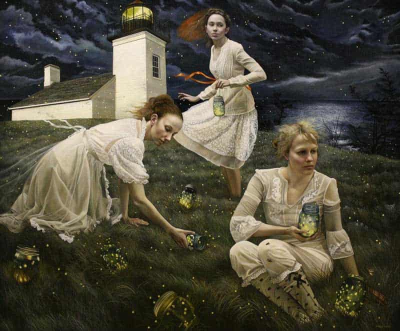 Andrea Kowch - Magic Realism - Midwestern Landscapes 05