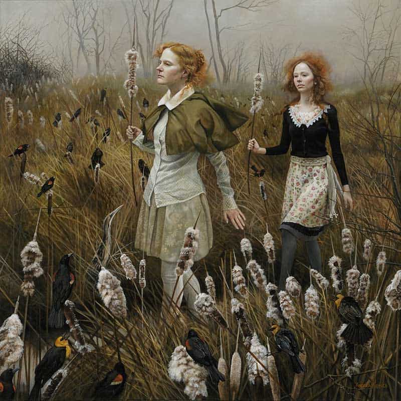 Andrea Kowch - Magic Realism - Midwestern Landscapes 06