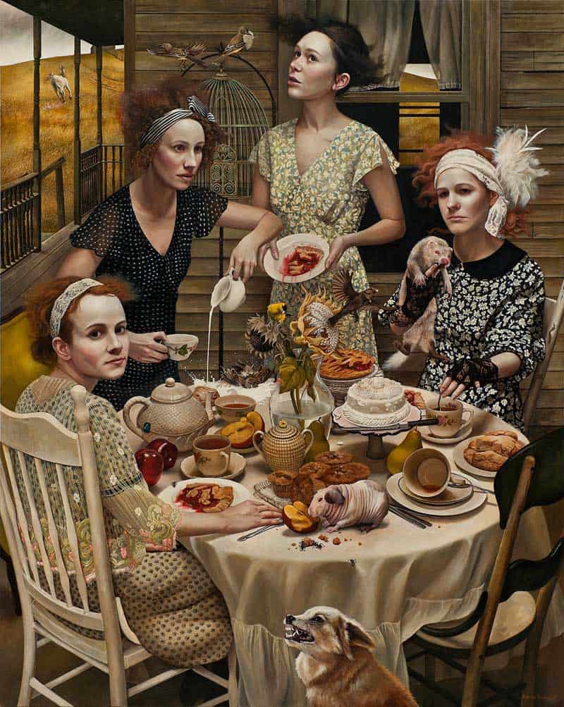 Andrea Kowch - Magic Realism - Midwestern Landscapes 09