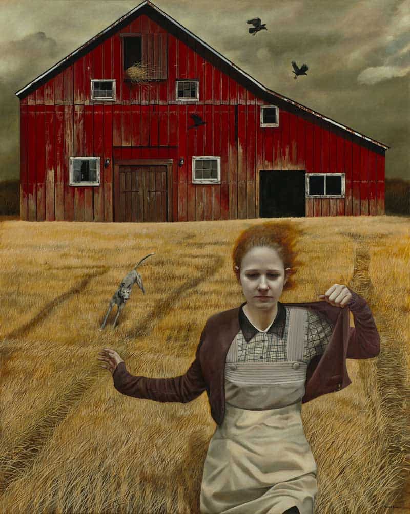 Andrea Kowch - Magic Realism - Midwestern Landscapes 11