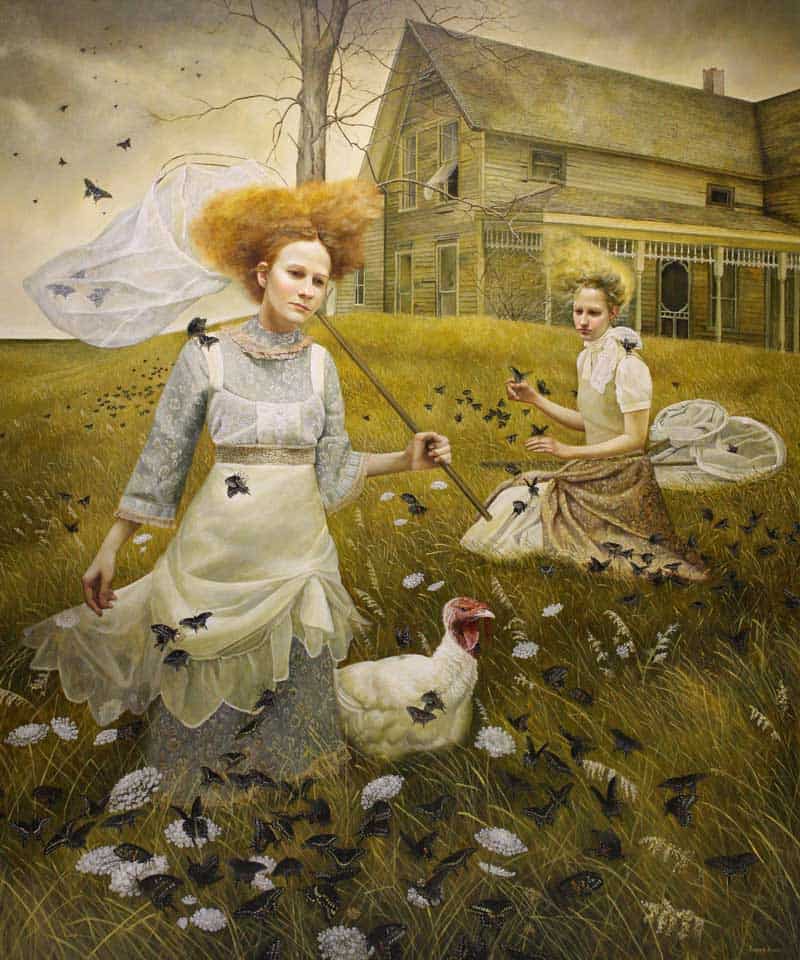 Andrea Kowch - Magic Realism - Midwestern Landscapes 14