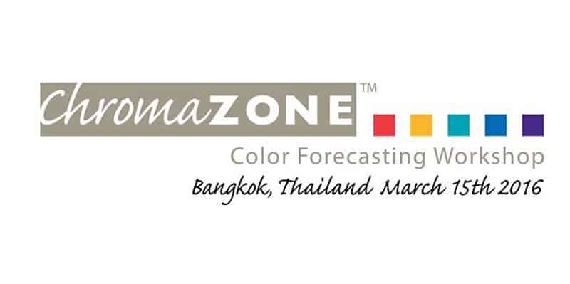 Chulalongkorn University - Chromazone Color Forecasting Workshop