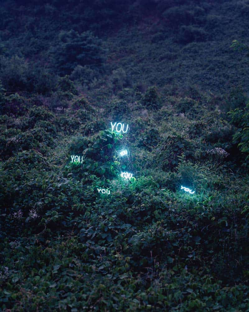 Jung Lee - Neon Installations - Photographs 09