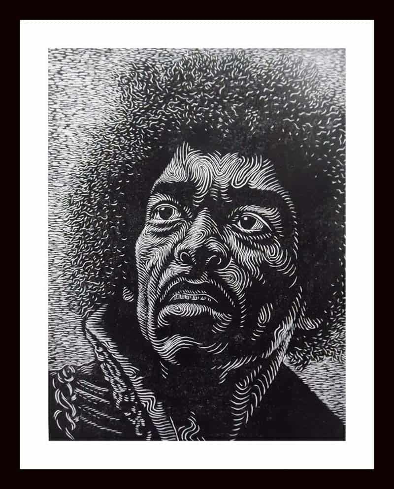 Monthian - Jimi Hendrix - 30 x 40 - 3