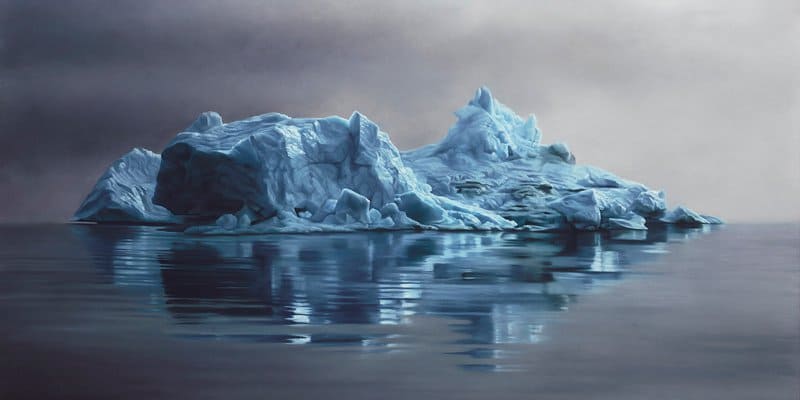 Zaria Forman - Icebergs in Pastel 05 - feat