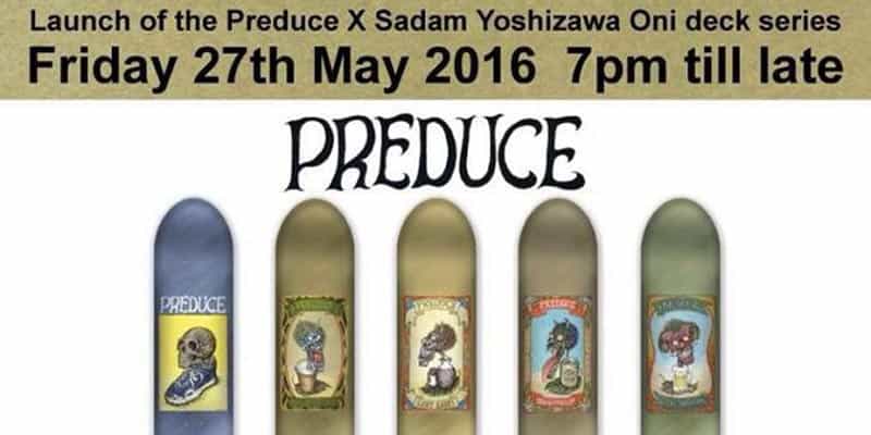 GOJA - TRK and Sadam Yoshizawa Art Exhibition [Launch of the Preduce X Sadam Yoshizawa Oni Deck Series.]