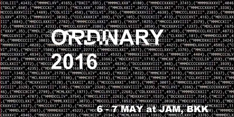 JAM - Ordinary 2016