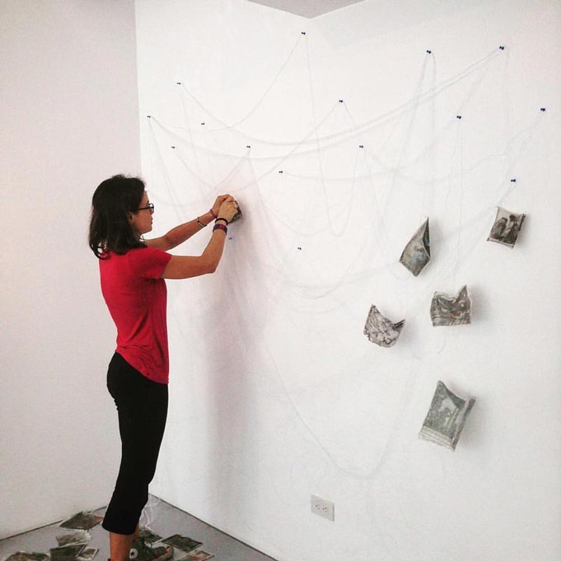 Exhibition - Hanging by a Thread - Melanie Gritzka del Villar 21