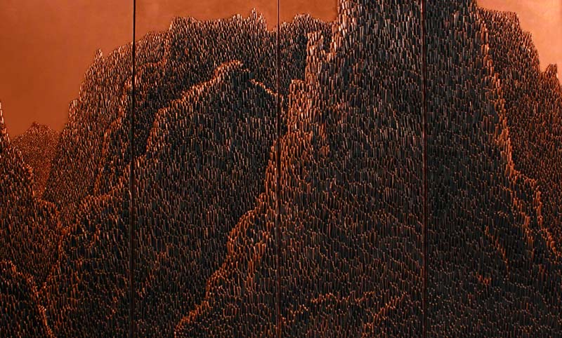 Saenkom - Grand Mountain Bronze - 160 x 100 - 30