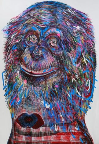 Jakkrit - Monkey Head - 120 x 170 - 35