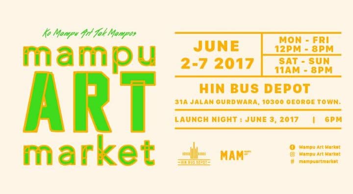 Hin bus Depot - Mampu Art Market 2017