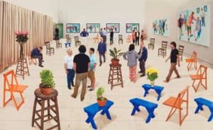 STPI - VIP Opening Night of David Hockney: A Matter of Perspective