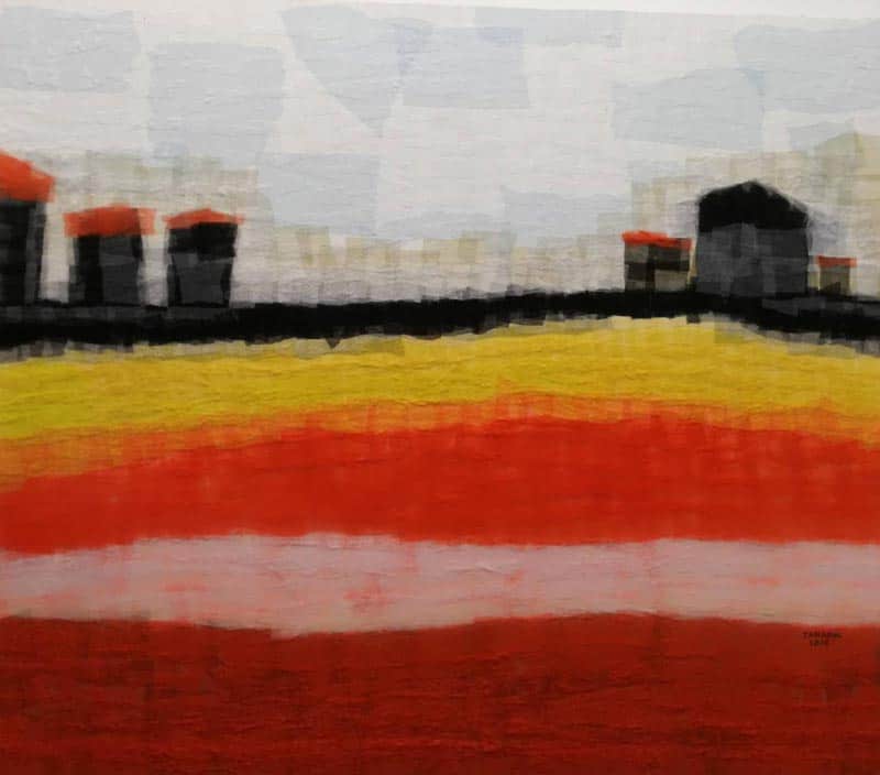 Tanarug - Collage Fabric Scenery 07 - 150 X 130 - 30