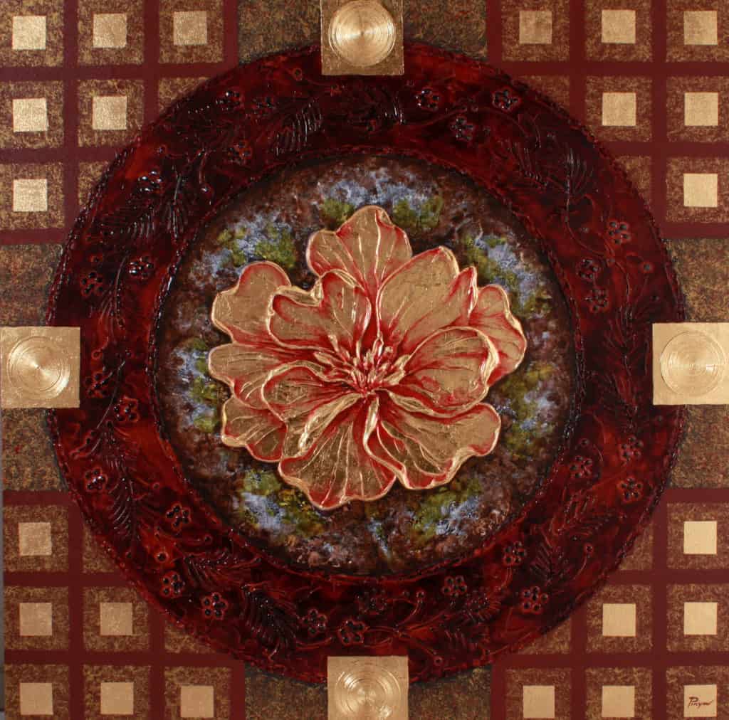 Pinya - Flowers Painting Lotus - 09 - 12