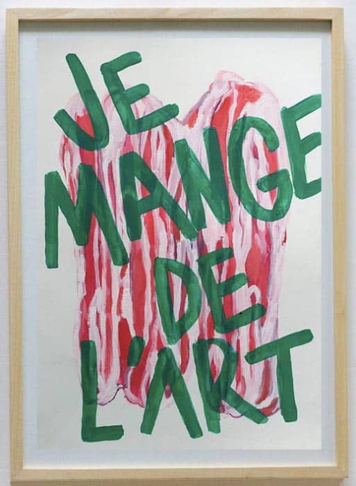 Ugo Li - Je Mange De L'Art - 46 x 64 -15