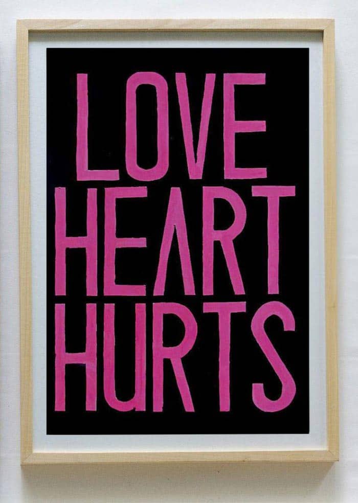 Ugo Li - Love Heart Hurts - 46 x 64 -15