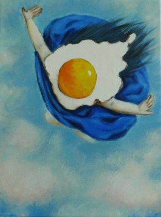 Ta - Egg girl flying - 150 x 150 - 42