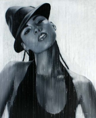 Paitoon - Alicia Keys Portrait - 100 x 120 - 18