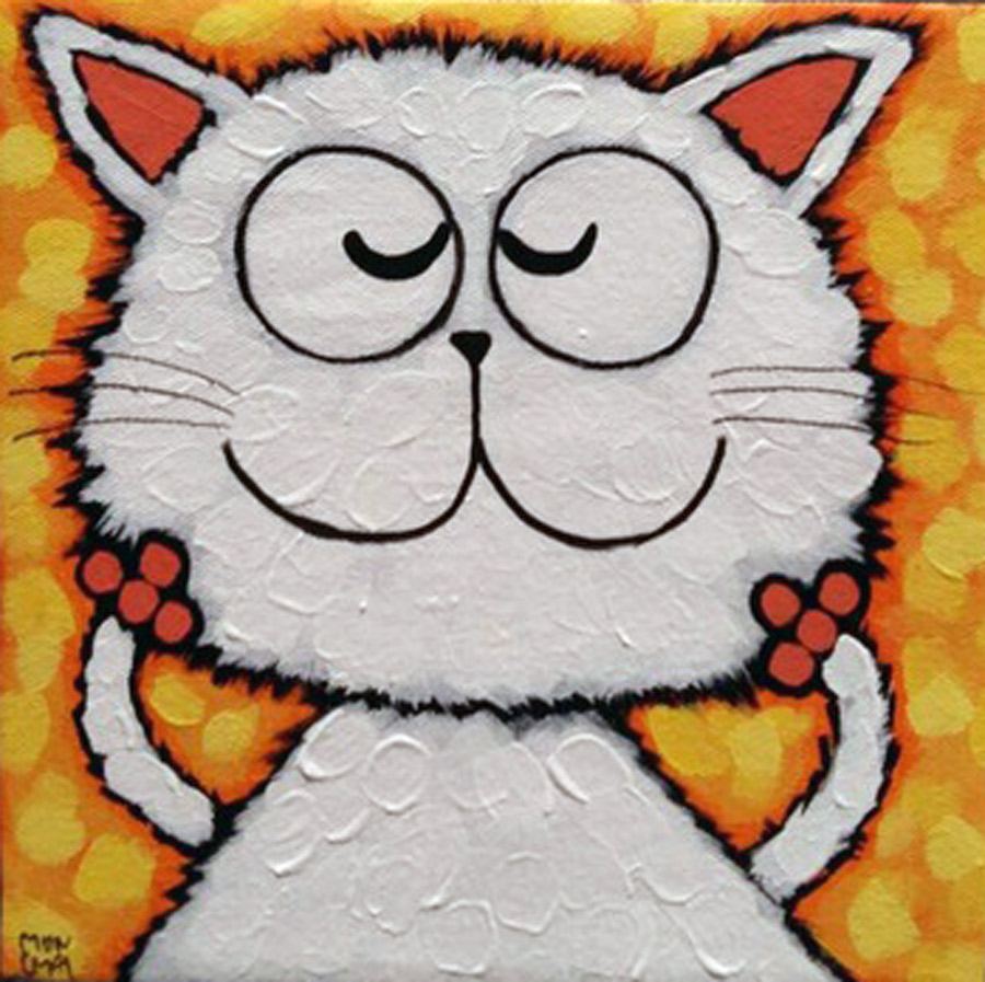 Thai art for sale - Monchai - Cat 07 - 35x35 - 2